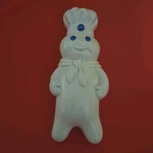 Pillsbury Doughboy Poppin' Fresh Walkin' AM/FM Radio 1985 Tested Vintage